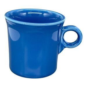 Fiesta HLC Fiestaware Cup Mug Tom & Jerry O Ring Handle Blue